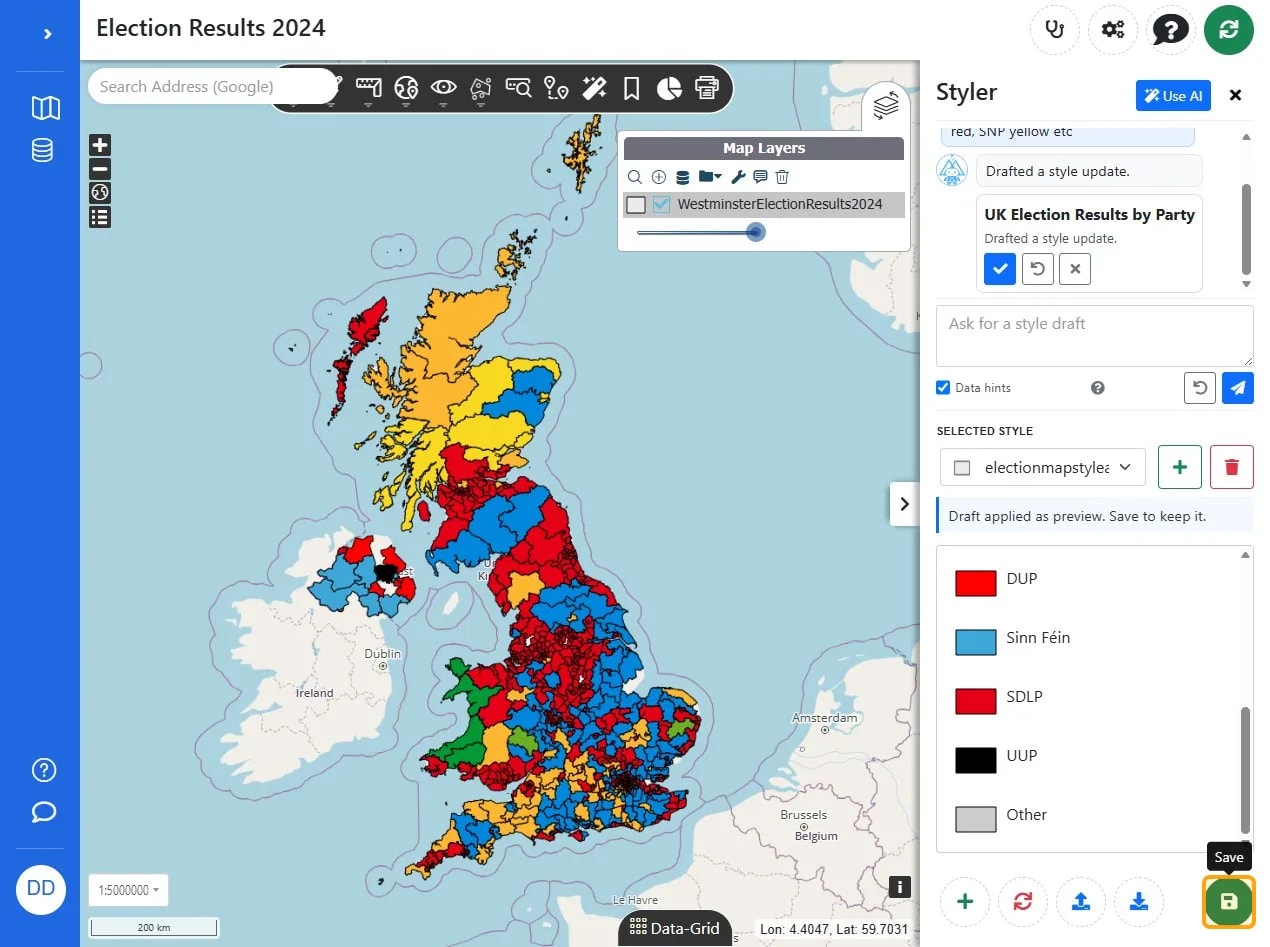 Save on Election Results 2024 | Azimap