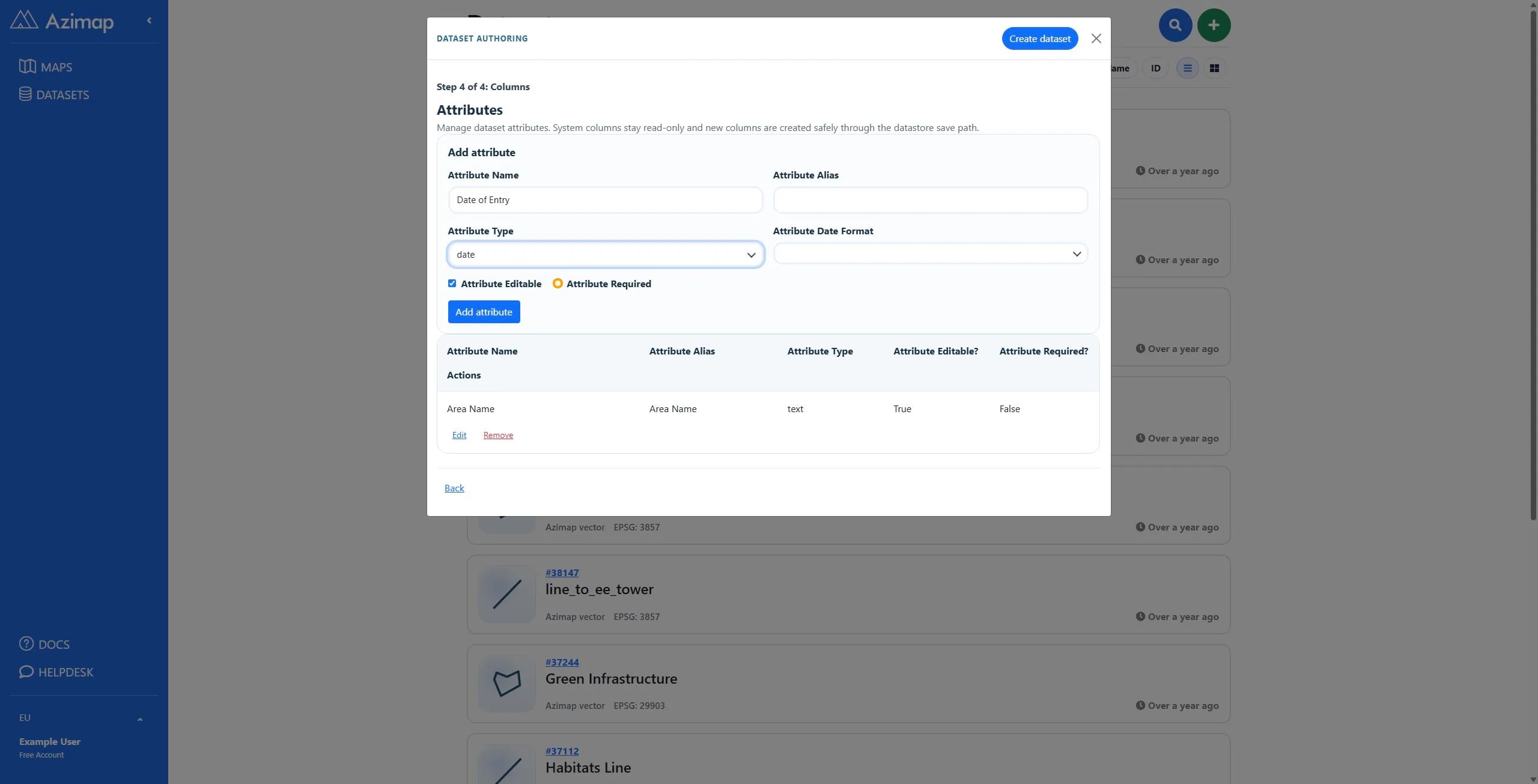 Attribute Required checkbox